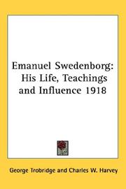 Cover of: Emanuel Swedenborg by George Trobridge