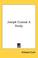 Cover of: Joseph Conrad A Study