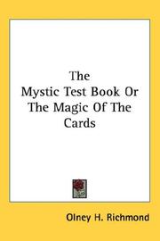 Cover of: The Mystic Test Book Or The Magic Of The Cards