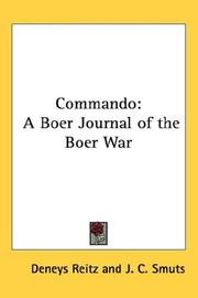 Cover of: Commando: A Boer Journal of the Boer War