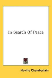 Cover of: In Search Of Peace