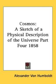 Cover of: Cosmos by Alexander von Humboldt