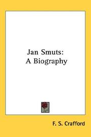Cover of: Jan Smuts by F. S. Crafford