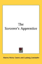 Cover of: The Sorcerer's Apprentice by Hanns Heinz Ewers