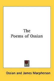 Cover of: The Poems of Ossian