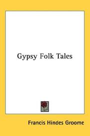 Cover of: Gypsy Folk Tales | Francis Hindes Groome