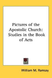 Cover of: Pictures of the Apostolic Church by William M. Ramsay