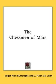 Cover of: The Chessmen of Mars by Edgar Rice Burroughs