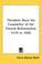 Cover of: Theodore Beza the Counsellor of the French Reformation 1519 to 1605