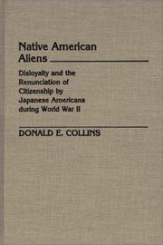Native American aliens by Collins, Donald E.
