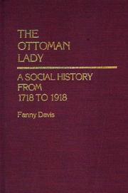 Cover of: The Ottoman lady by Fanny Davis