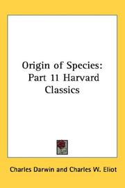 Cover of: Origin of Species by Charles Darwin