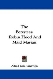 Cover of: The Foresters: Robin Hood And Maid Marian