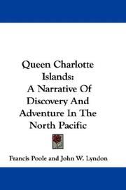 Cover of: Queen Charlotte Islands by Francis Poole