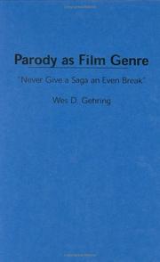 Cover of: Parody as film genre: "never give a saga an even break"