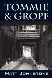 Cover of: Tommie & Grope