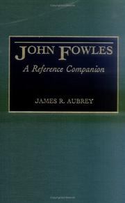 Cover of: John Fowles: a reference companion