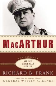 Cover of: MacArthur: The Great Generals Series (Great Generals)