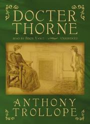 Cover of: Doctor Thorne by Anthony Trollope