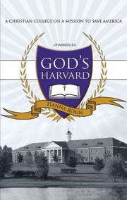 Cover of: God's Harvard by Hanna Rosin, Hanna Rosin