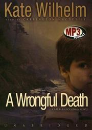 Cover of: A Wrongful Death by Kate Wilhelm, Kate Wilhelm