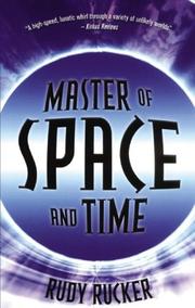 Cover of: Master of space and time