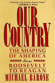 Cover of: Our Country by Michael Barone
