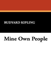 Cover of: Mine Own People | Rudyard Kipling
