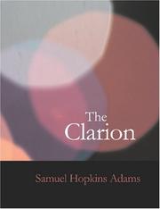 Cover of: The Clarion (Large Print Edition) | Samuel Hopkins Adams