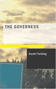 The governess by Sarah Fielding