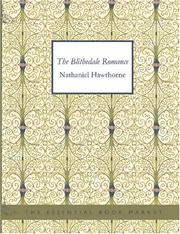 Cover of: The Blithedale Romance (Large Print Edition) by Nathaniel Hawthorne