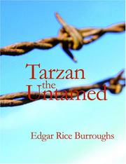 Cover of: Tarzan the Untamed (Large Print Edition) by Edgar Rice Burroughs
