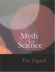 Cover of: Myth and Science (Large Print Edition) by Tito Vignoli, Tito Vignoli