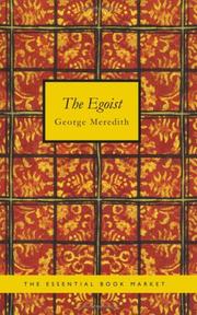 Cover of: The Egoist by George Meredith