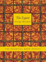 Cover of: The Egoist (Large Print Edition) by George Meredith