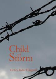 Cover of: Child of Storm by H. Rider Haggard