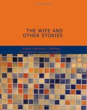Cover of: The Wife and Other Stories by Антон Павлович Чехов