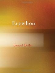 Cover of: Erewhon by Samuel Butler