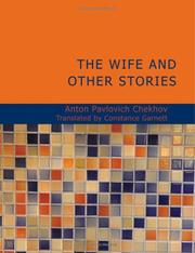 Cover of: The Wife and Other Stories (Large Print Edition) by Антон Павлович Чехов
