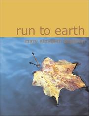 Cover of: Run to Earth (Large Print Edition): Run to Earth (Large Print Edition)