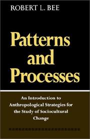 Cover of: Patterns and Process