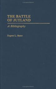 Cover of: The battle of Jutland by Eugene L. Rasor