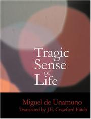 Cover of: Tragic Sense of Life (Large Print Edition) by Miguel de Unamuno