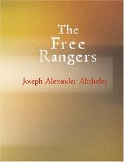 Cover of: The Free Rangers (Large Print Edition) by Joseph A. Altsheler