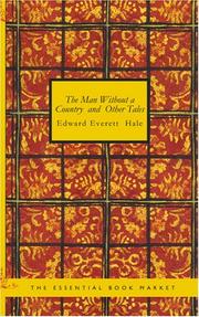 Cover of: The Man Without a Country and Other Tales by Edward Everett Hale