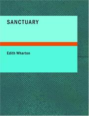 Cover of: Sanctuary (Large Print Edition) by Edith Wharton