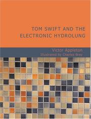 Cover of: Tom Swift and the Electronic Hydrolung (Large Print Edition) by Victor Appleton