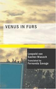 Cover of: Venus In Furs (Second Edition) by Leopold Ritter von Sacher-Masoch