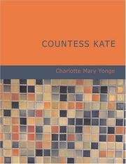 Cover of: Countess Kate (Large Print Edition) by Charlotte Mary Yonge