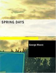 Cover of: Spring Days (Large Print Edition)